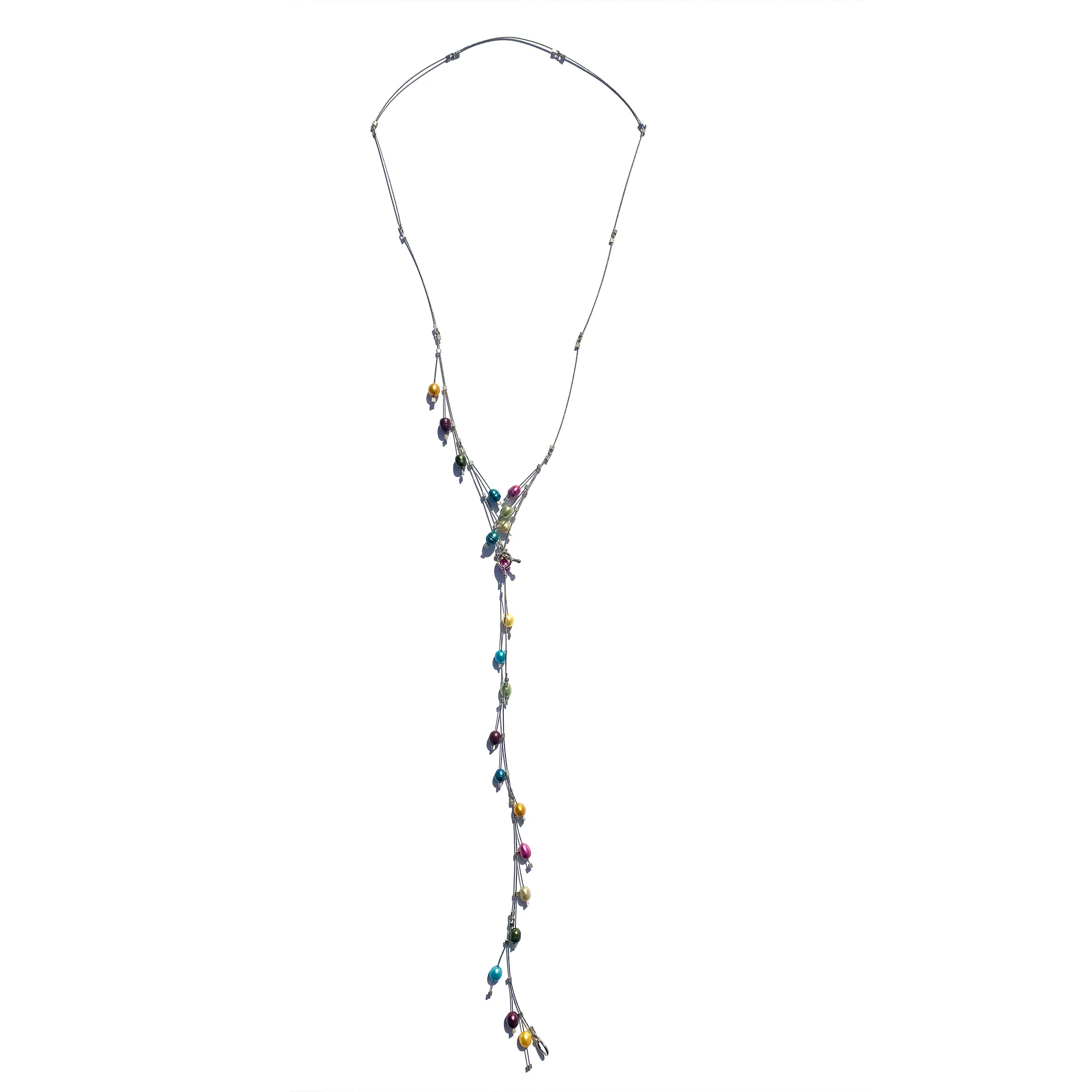 Spring Lariat Necklace