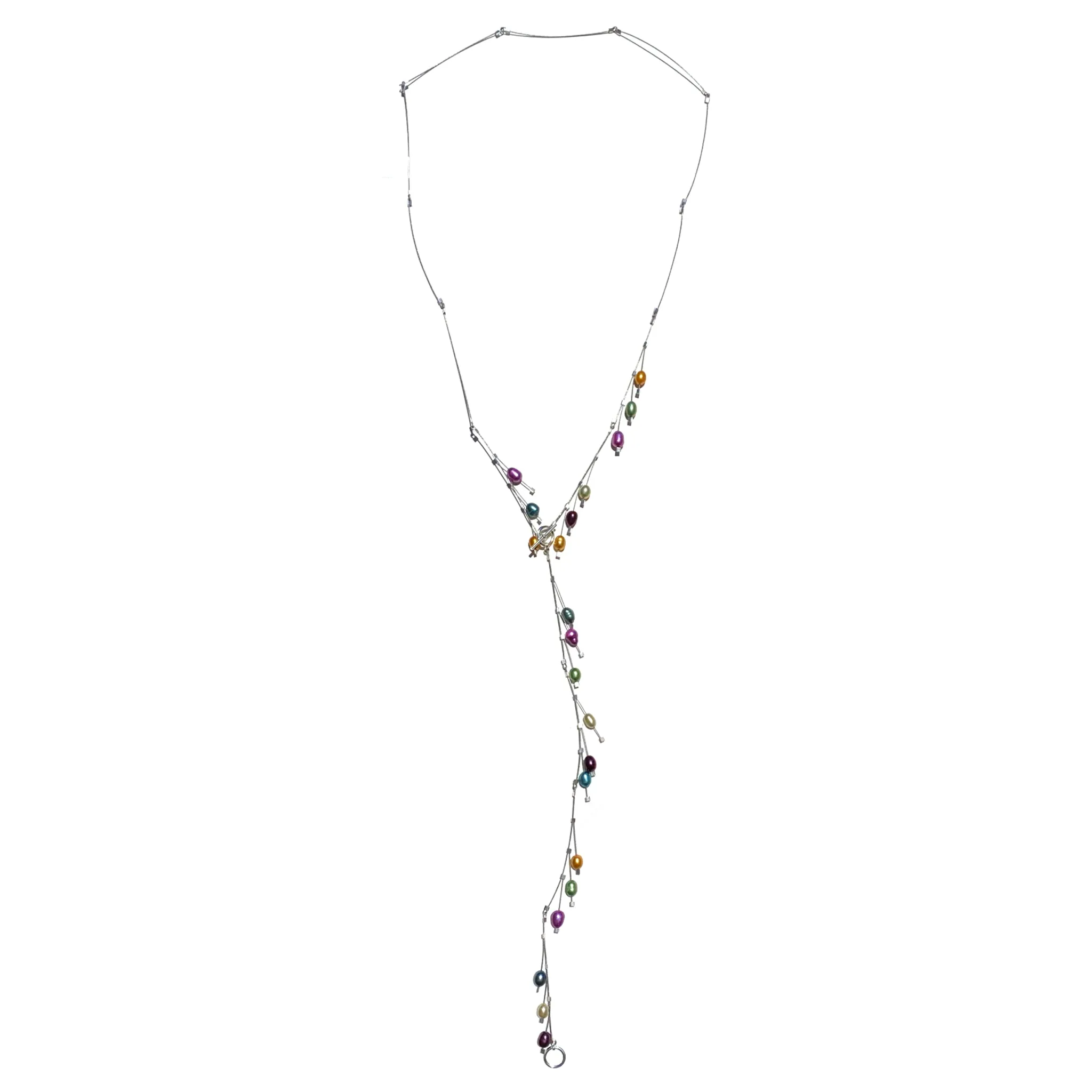 Spring Lariat Necklace