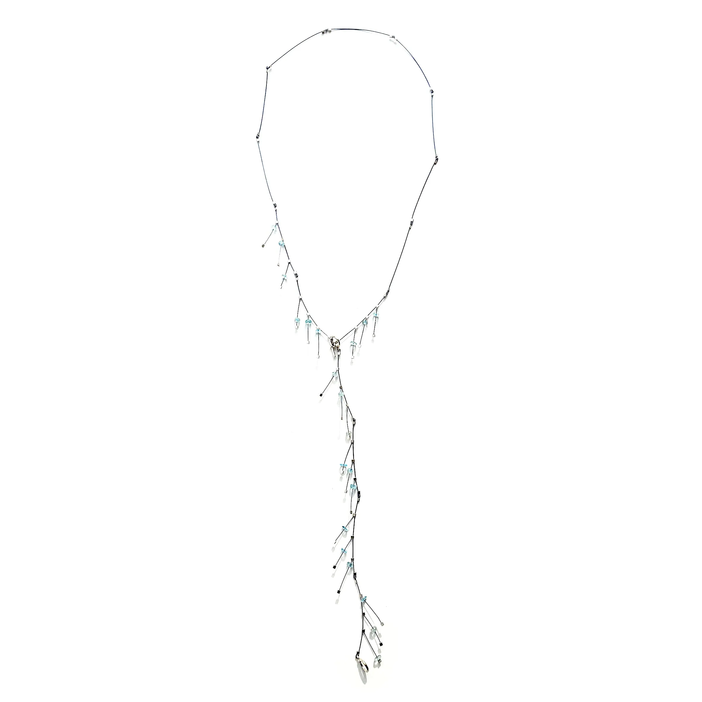 Spring Lariat Necklace