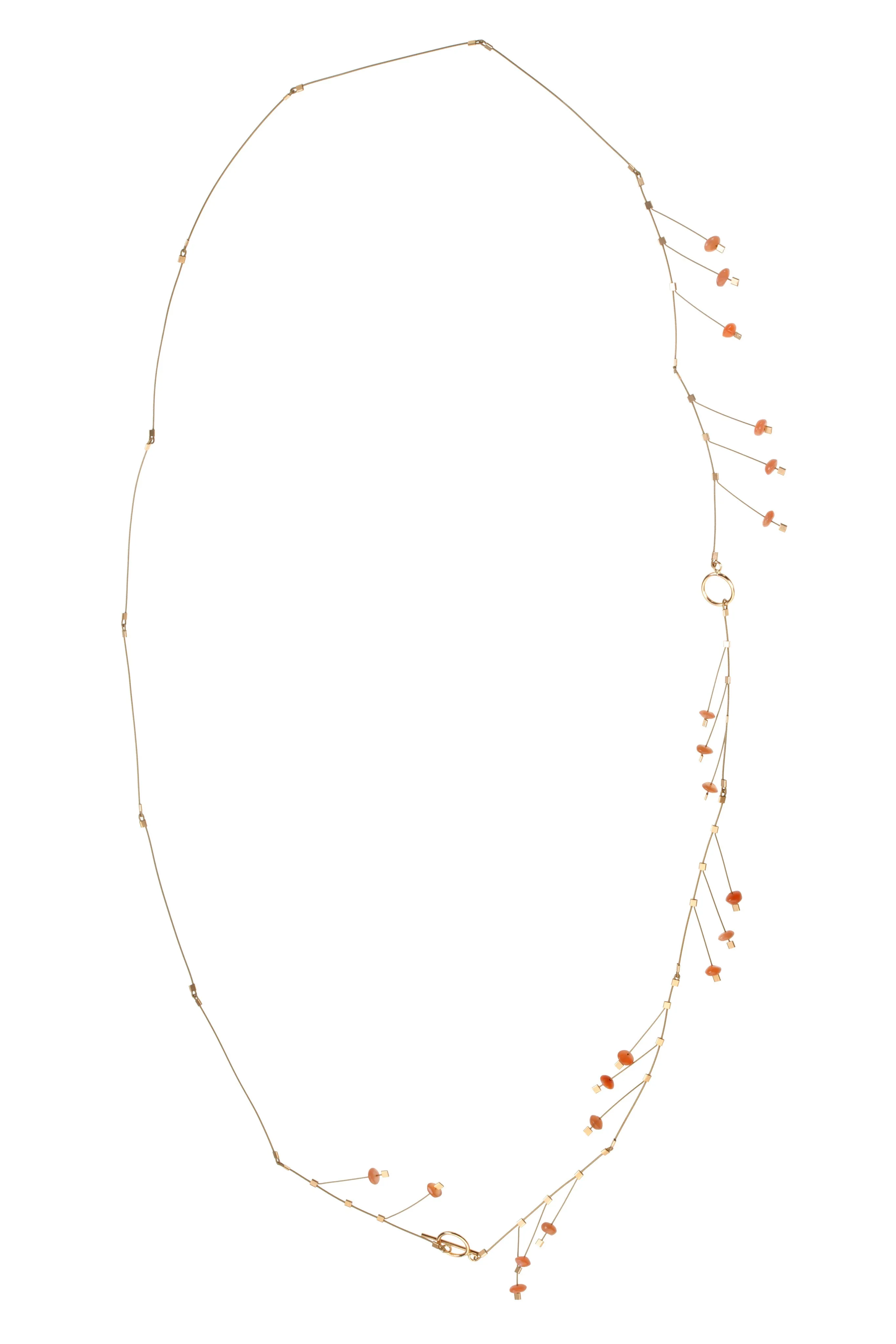 Spring Lariat Necklace