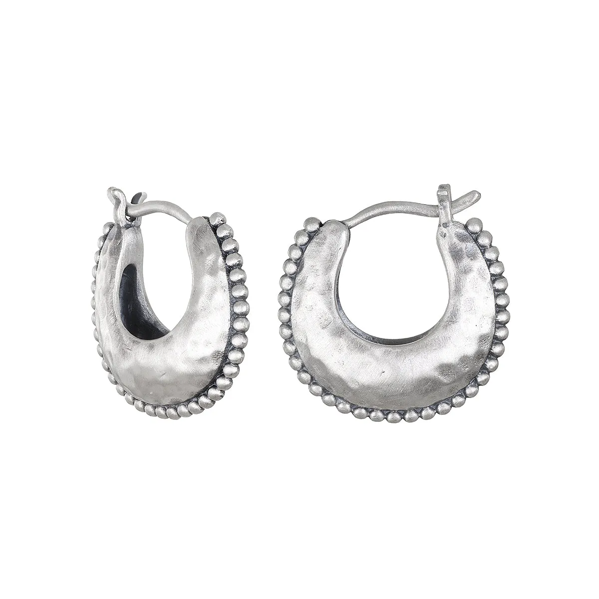 Step Boldly Hoop Earrings