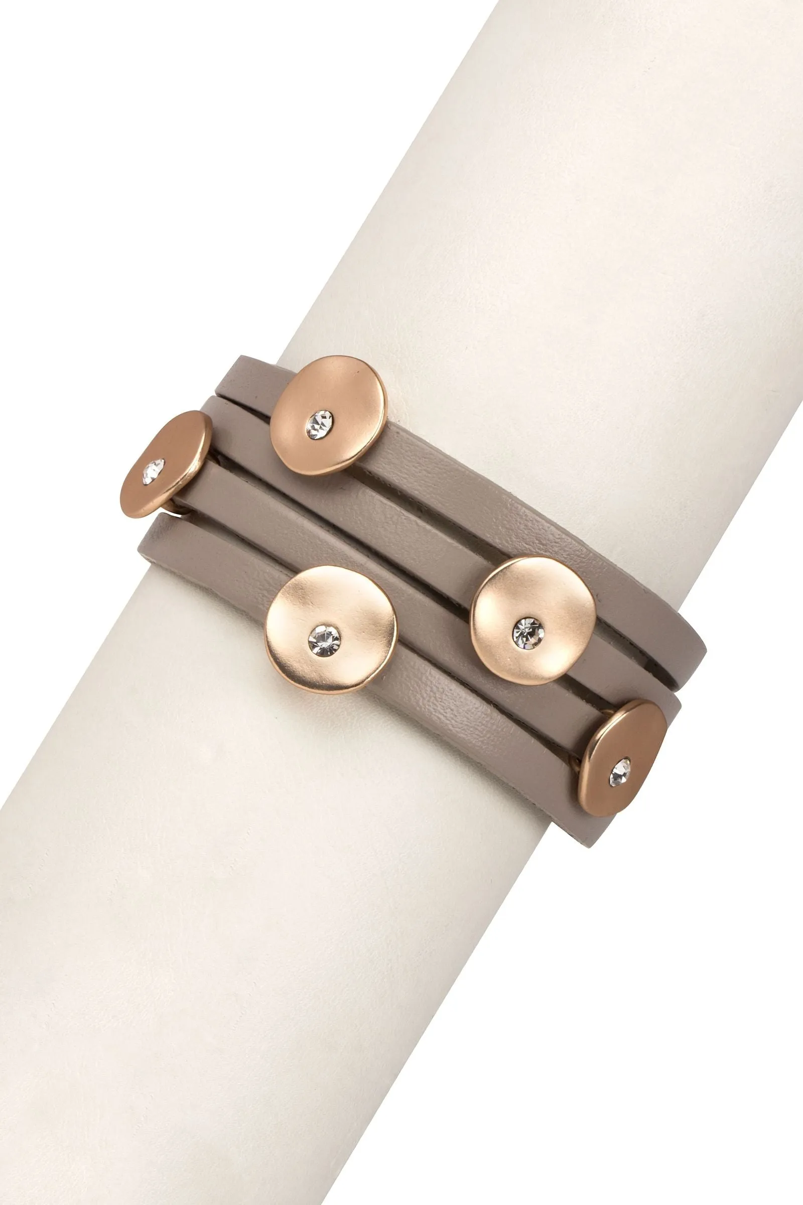 Taupe Diamond Planet Bracelet