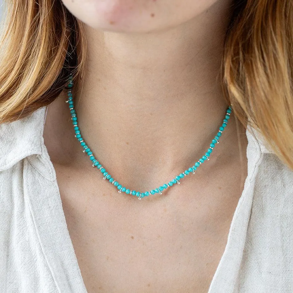 Turquoise Gemstone Necklace