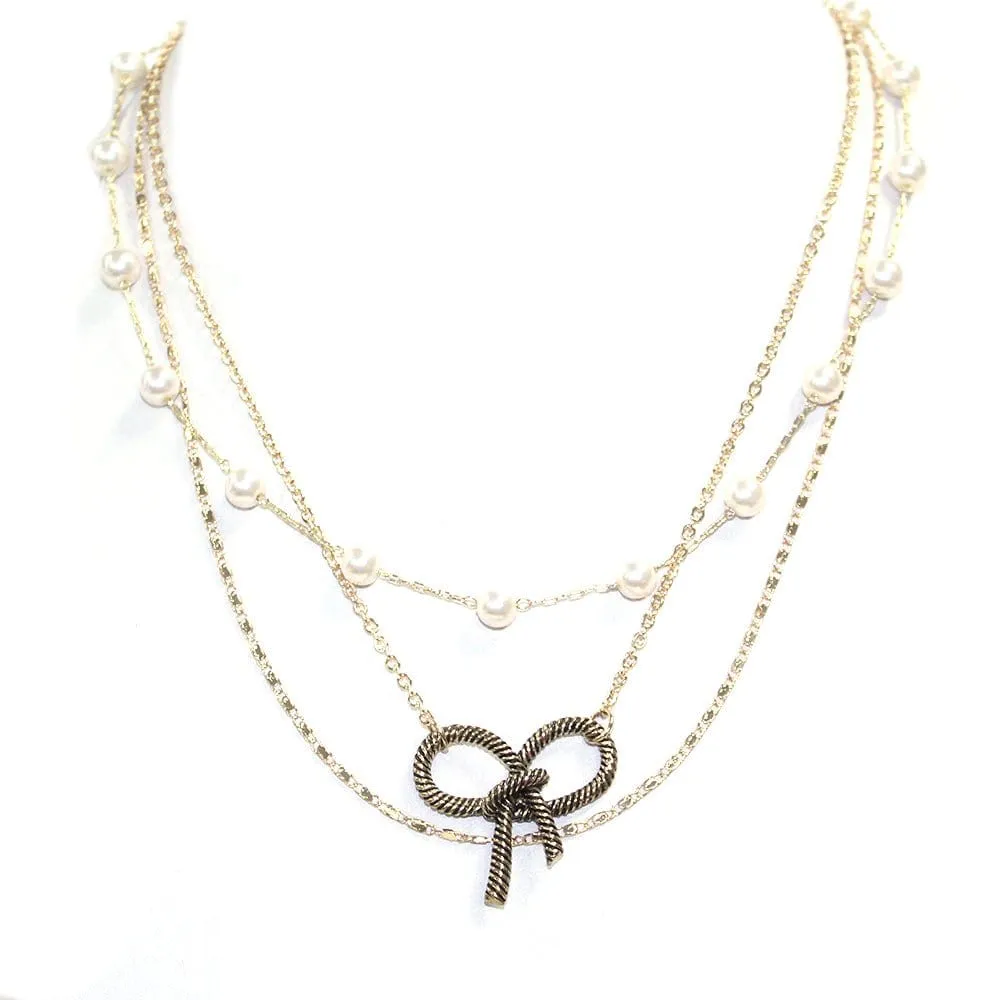 VNE1369 Trixie Layered Necklace