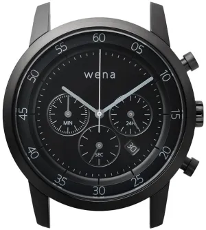 Wena By Sony Watch Head Chronograph Black